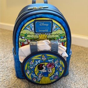 Snow White Disney princess Loungefly mini Backpack